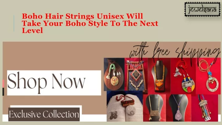 boho hair strings unisex will take your boho style to the next level