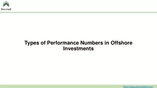 types of performance numbers in offshore investments