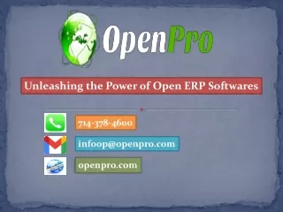 Open erp software