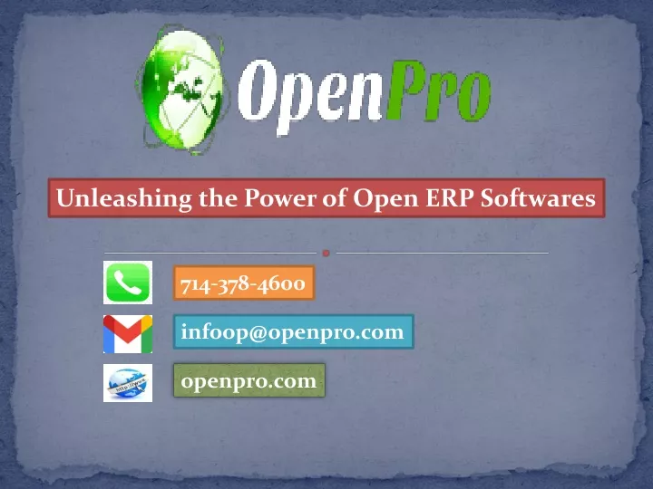 unleashing the power of open erp softwares