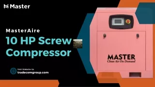 Buy 10 HP Screw Compressor from Top Manufacturer