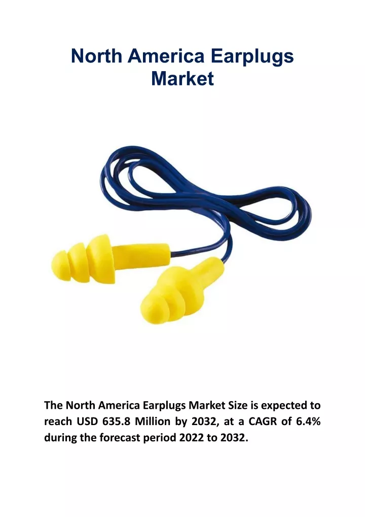 north america earplugs market