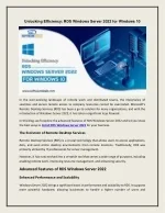 RDS Windows Server 2022 for Windows 10 - slide 1