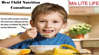 Best Child Nutrition Consultant
