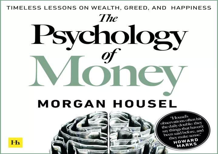  The Psychology of Money eBook : Housel, Morgan: Kindle Store