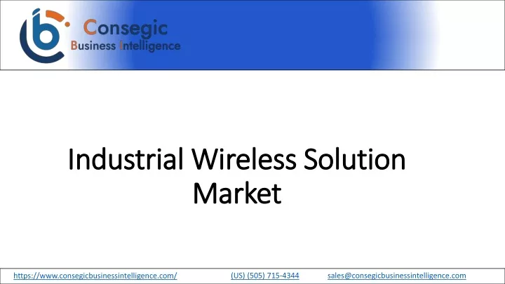 industrial wireless solution market
