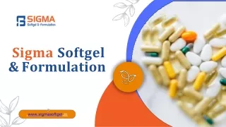 _Sigma Softgel & Formulation