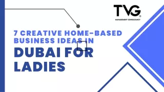 7 Creative Home-based Business Ideas In Dubai For Ladies