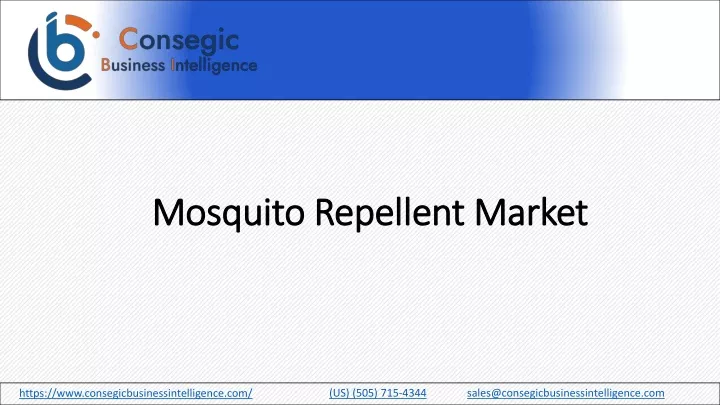 mosquito repellent market