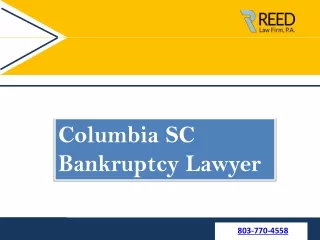 Filing bankruptcy in sc