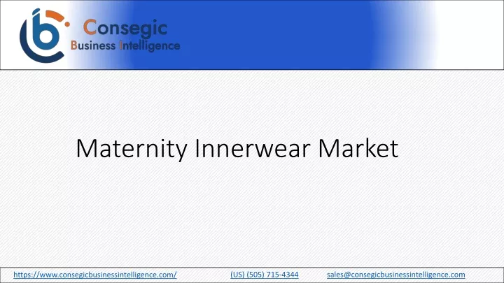 maternity innerwear market