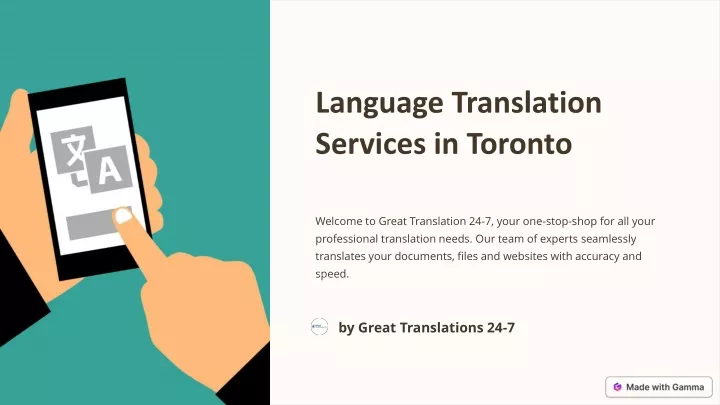 language translation services in toronto