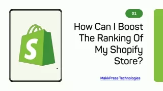 How Can I Boost The Ranking Of My Shopify Store