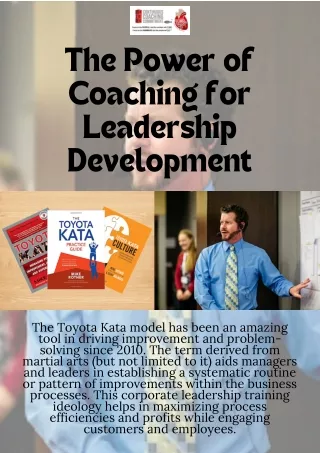 The Power of Coaching for Leadership Development