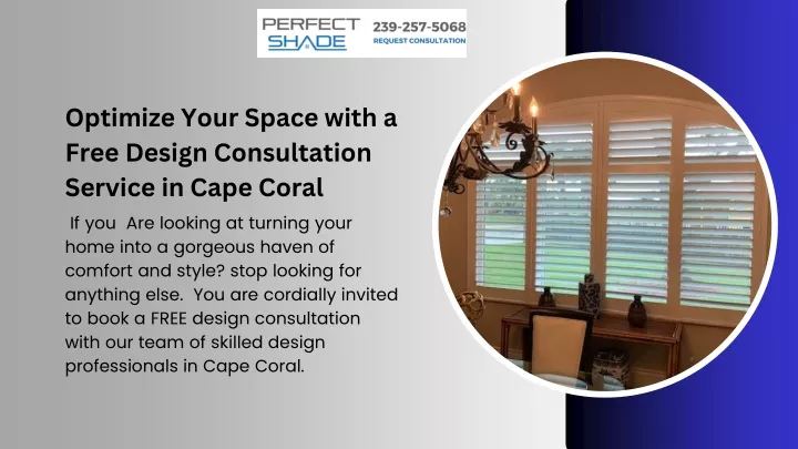 optimize your space with a free design