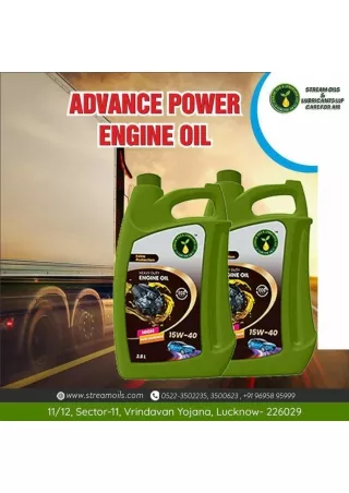 Why is oil lubricants  important ! Oil and lubricants wholesaler In Lucknow - Streamoils
