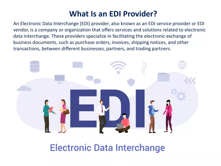 what is an edi provider