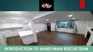 introduction to handyman rescue team