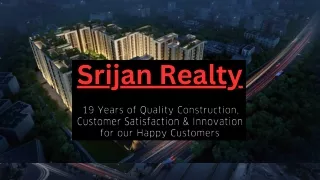 Srijan Realty- The Best Real Estate Company