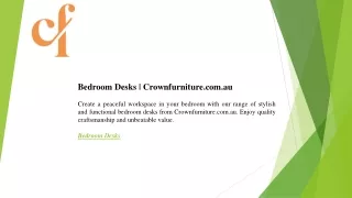 Bedroom Desks Crownfurniture.com.au