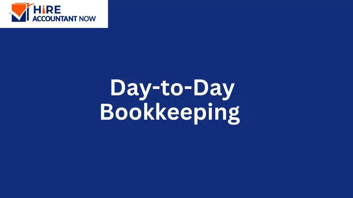 day to day bookkeeping