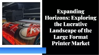 Large Format Printer Market is Projected to Reach $13.70 Billion by 2030
