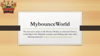 MybounceWorld - Bounce House Rental in Georgia