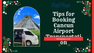 Tips for Booking Cancun Airport Transportation
