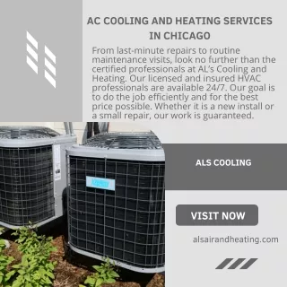 AC Cooling and Heating Services in chicago