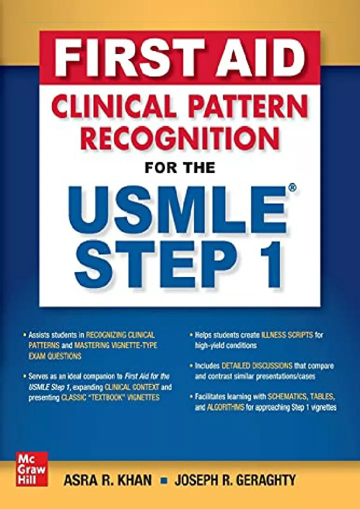 first aid clinical pattern recognition