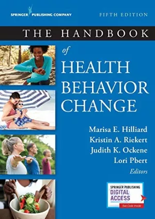 Download Book [PDF] The Handbook of Health Behavior Change bestseller
