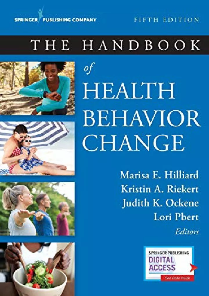 the handbook of health behavior change download