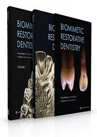 Read ebook [PDF] Biomimetic Restorative Dentistry free