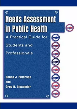 PDF/READ/DOWNLOAD Needs Assessment in Public Health: A Practical Guide for Stude