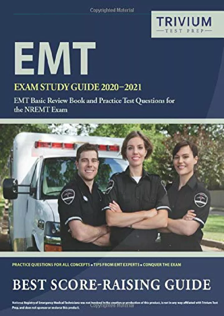 emt exam study guide 2020 2021 emt basic review