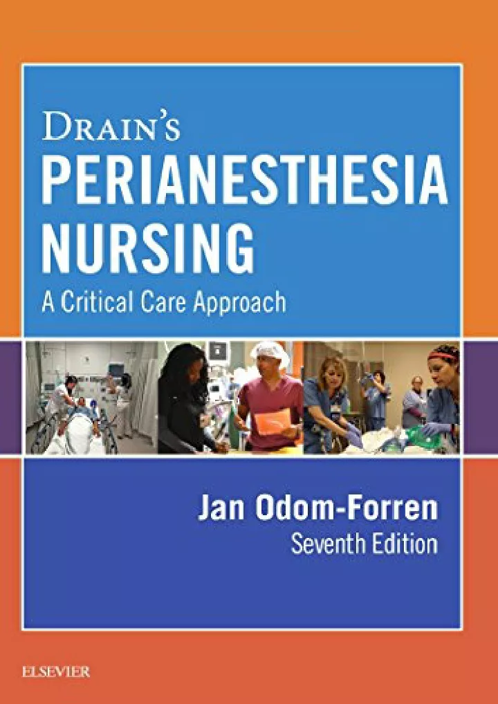 drain s perianesthesia nursing download pdf read