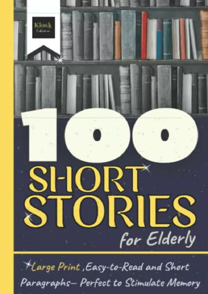 100 short stories for elderly large print easy