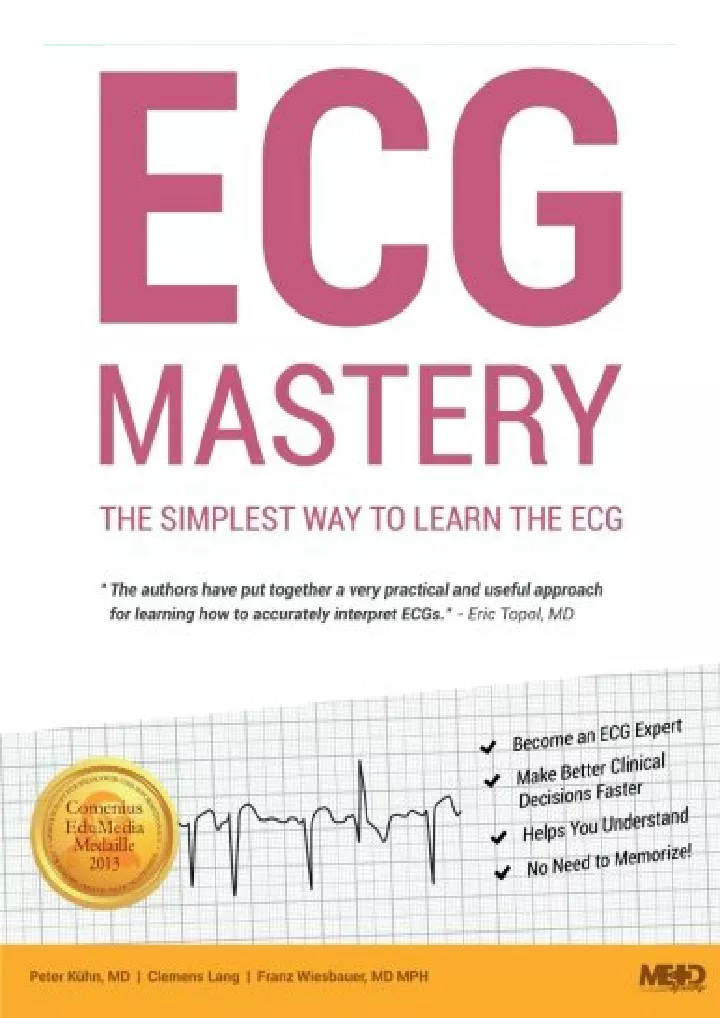 ecg mastery the simplest way to learn