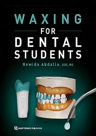 Download Book [PDF] Waxing for Dental Students full