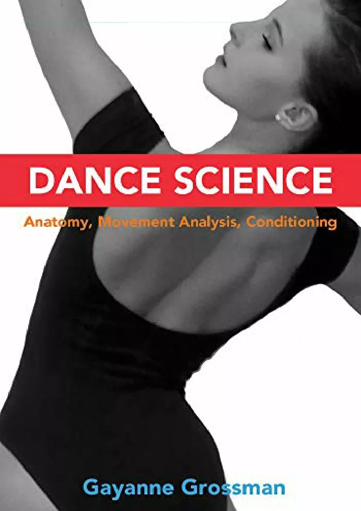 dance science anatomy movement analysis