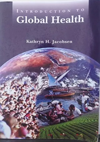 [PDF] DOWNLOAD Introduction To Global Health full