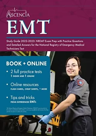Read ebook [PDF] EMT Study Guide 2022-2023: NREMT Exam Prep with Practice Questi