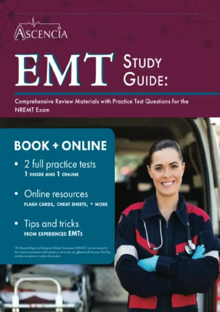 emt study guide comprehensive review materials