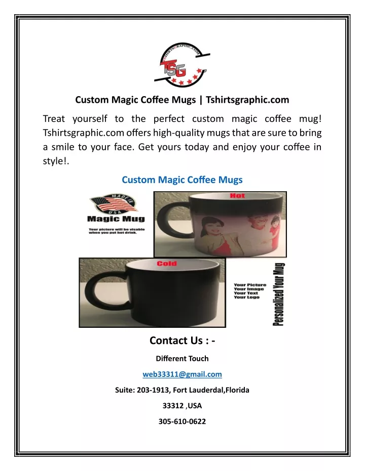 custom magic coffee mugs tshirtsgraphic com