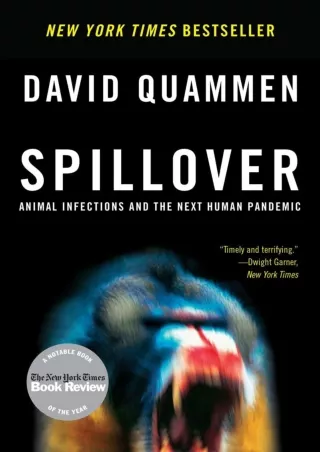 Epub Spillover: Animal Infections and the Next Human Pandemic