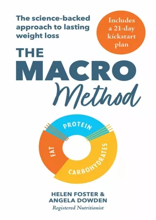 Pdf Ebook The Macro Method: The science-backed approach to lasting weight loss
