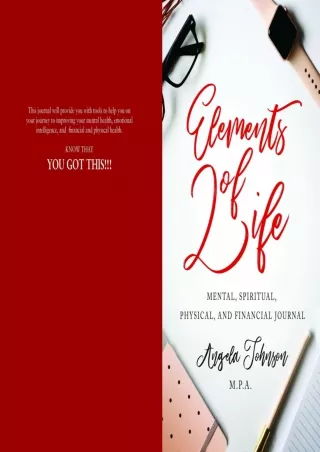 Full Pdf Elements of Life : Mental, Spiritual, Physical, Financial Journal