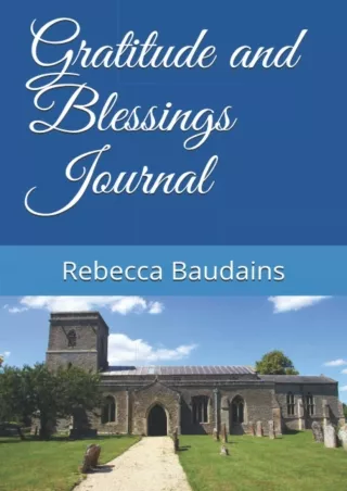 Download [PDF] Gratitude and Blessings Journal
