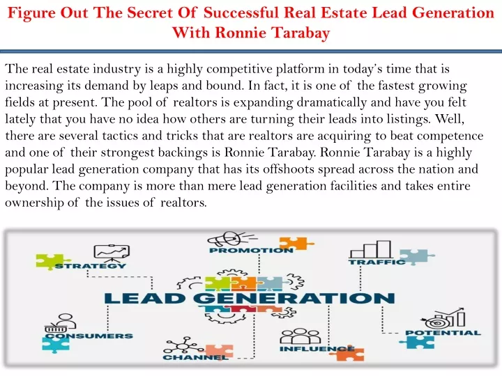 figure out the secret of successful real estate