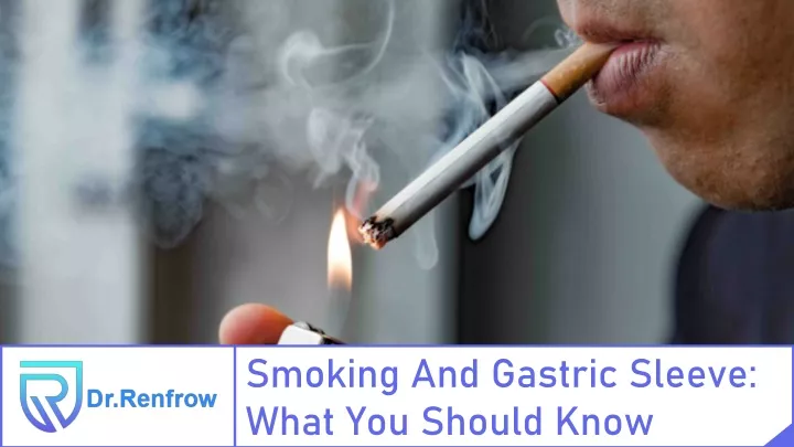 smoking and gastric sleeve what you should know
